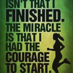 courage to start